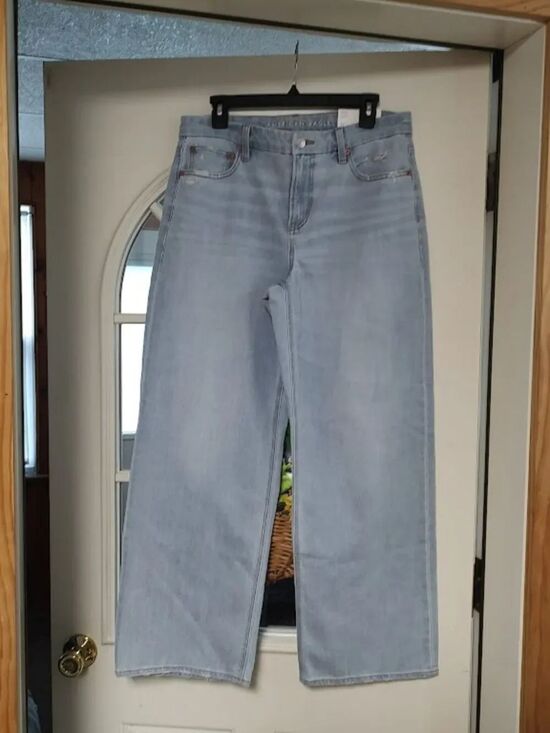 American Eagle Outfitters Denim - New American Eagle Curvy Stove Pipe Stretch High Rise Jeans Size Women's 10/30W